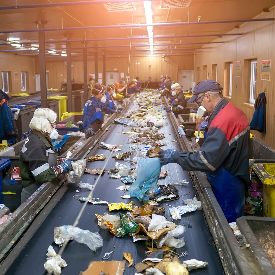 conveyor-sorting-garbage-waste-by-people-garbage-processing